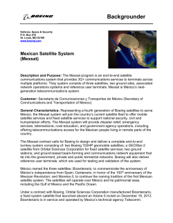 Mexican Satellite System (Mexsat)