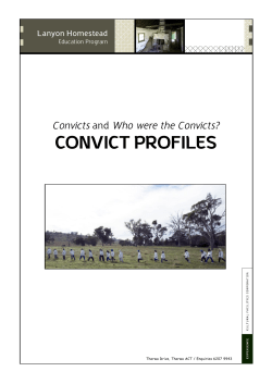 Convict Profiles.pmd
