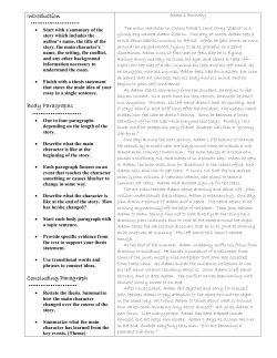 Introduction Introduction Body Paragraphs Body Paragraphs