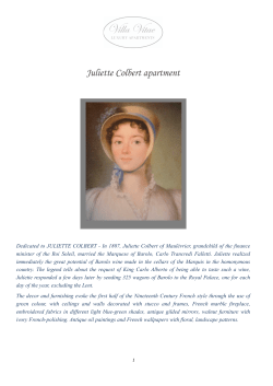 Apparamento Juliette Colbert