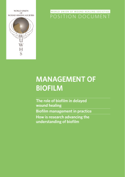 management of biofilm