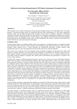 Hardware-in-the-loop Demonstration of GPS-Based