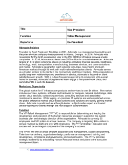 Title Vice President Function Talent