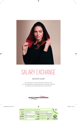 Adviser guide to Salary Exchange