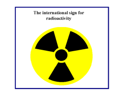 Ionizing Radiation Types