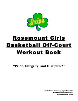 Rosemount Girls Basketball Off