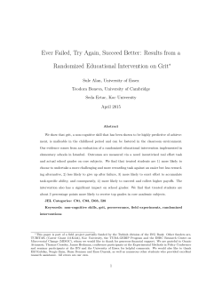 paper - Stanford Institute for Theoretical Economics