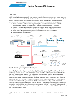 System Backbone IT Information