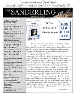 2 - Monterey Audubon Society