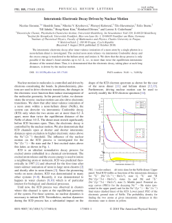 Interatomic Electronic Decay Driven by Nuclear Motion