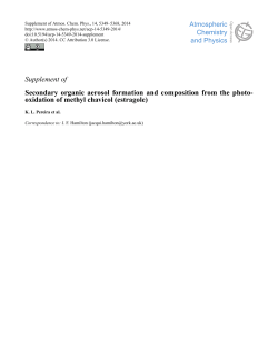 Supplement - Atmos. Chem. Phys