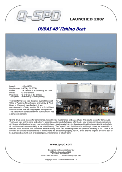 DUBAI 48` Fishing Boat - Q