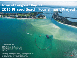 Development and Construction of the Longboat Key, FL 2016 Multi