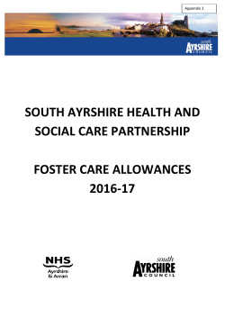 Appendix 2 - South Ayrshire Council