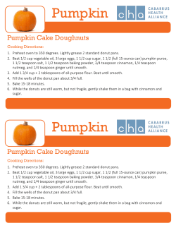 Healthy Holiday Desserts - December 2015