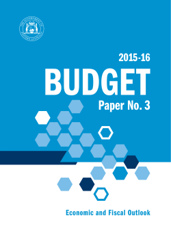 Budget Paper No. 3