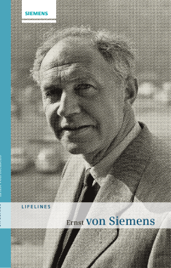 Ernst von Siemens - Siemens Global Website