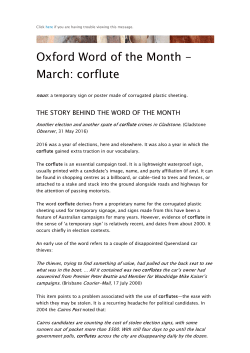 Oxford Word of the Month