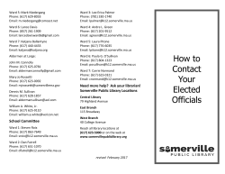 How to Contact Your Elected Officials