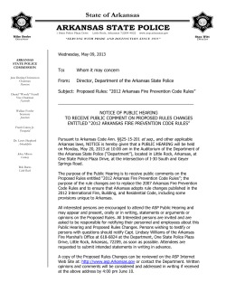 arkansas state police