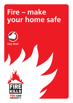 Fire &ndash; make your home safe - Greater Manchester Fire and Rescue