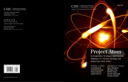 Project Atom: A Competitive Strategies Approach to Defining U.S.