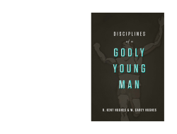 Disciplines of a Godly Young Man