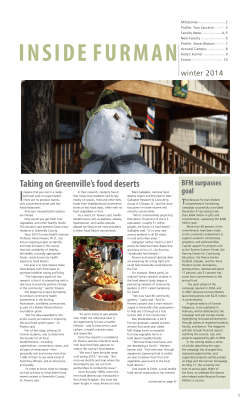Taking on Greenville`s food deserts