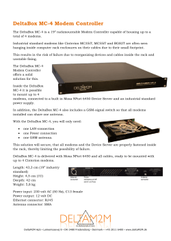 DeltaBox MC-4 Modem Controller