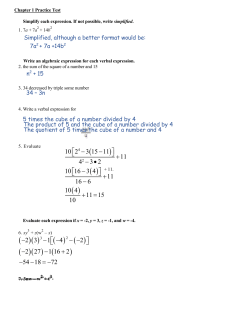 2 3 1 4 2 2 27 116 2 54 18 72 - - - - - &lceil; &rceil; &lfloor; &rfloor; - - + - - = -