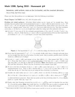 Math 120B, Spring 2010
