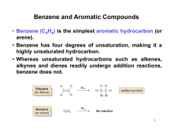 Benzene and Aromatic Compounds