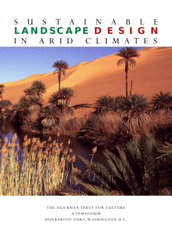 Sustainable Landscape Design in Arid Climates