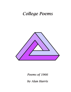 College Poems