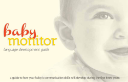 Baby Monitor: Language Development Guide