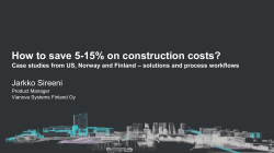 How to save 5-15% on construction costs?