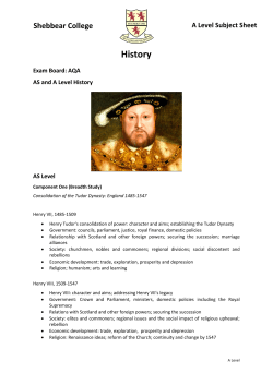 History - Shebbear College