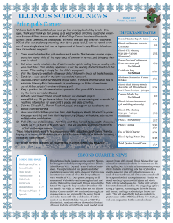 Second Quarter News - Matteson School District 162