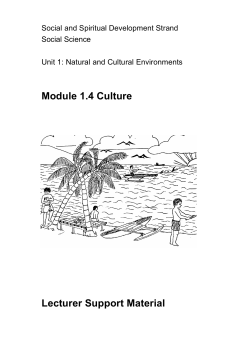 SS 1.4 Culture Lecturer