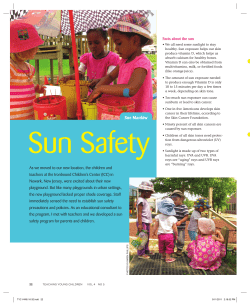 Sun Safety