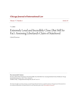 Extremely Loud and Incredibly Close (But Still So Far)