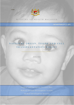 Untitled - Malaysian Society of Transplantation