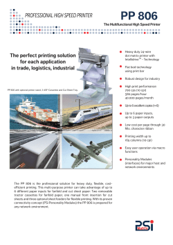 Datasheet PP 806