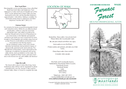 Furnace Forest - 4 miles around Dimmingsdale, Alton