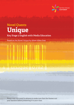 Novel Quests: Unique