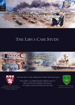 the libya case study - JALLC
