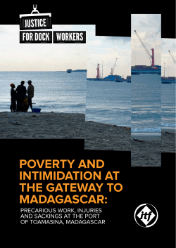 Read the Report - Justice for Dock Workers