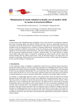 Minimization of sound radiation in doubly curved shallow shells by