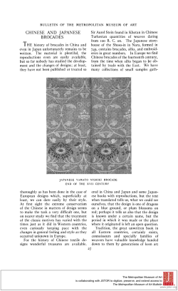 chinese and japanese brocades