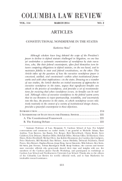 Constitutional Nondefense in the States